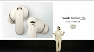 HUAWEI FreeBuds Pro 5 вече са в България – флагмански TWS слушалки с двуядрено AI шумопотискане, звук без загуби, адаптивни режими и по-ясни разговори.