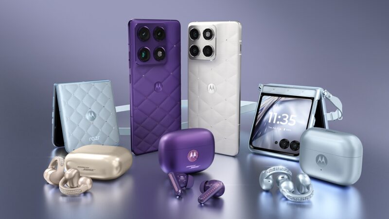 Motorola представя Brilliant Collection със Swarovski кристали – motorola signature и moto buds 2 plus съчетават лукс, дизайн и иновации.