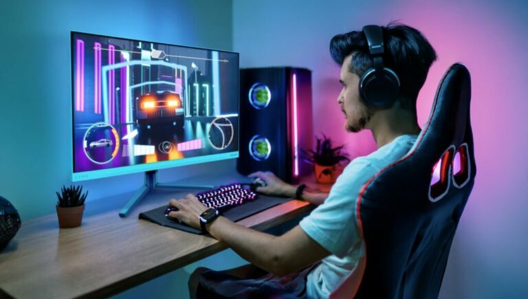 Philips Evnia 27M2N5201P предлага 260Hz честота, Fast IPS панел и Ambiglow за по-потапящо гейминг изживяване.