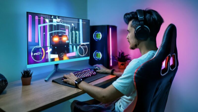 Philips Evnia 27M2N5201P предлага 260Hz честота, Fast IPS панел и Ambiglow за по-потапящо гейминг изживяване.