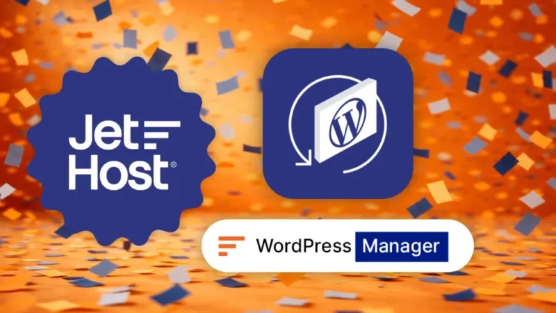 JetHost представи WP Manager – собствен инструмент за управление на WordPress сайтове, включен безплатно в хостинг услугите си.