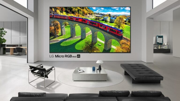 LG Micro RGB evo комбинира Micro RGB подсветка, AI процесор и 100% покритие на BT.2020, DCI-P3 и Adobe RGB, поставяйки нов стандарт при LCD телевизорите.