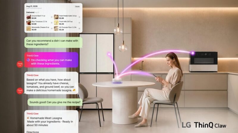 LG представи ThinQ Claw и новото поколение AI Home на IFA 2026 с контекстуален AI, Homey, енергийно управление и европейски дебют на ThinQ Pro.